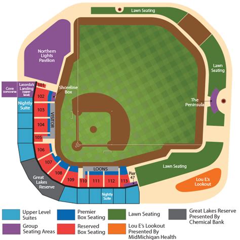 Loons Stadium Seating Chart