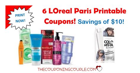 Loreal Printable Coupons