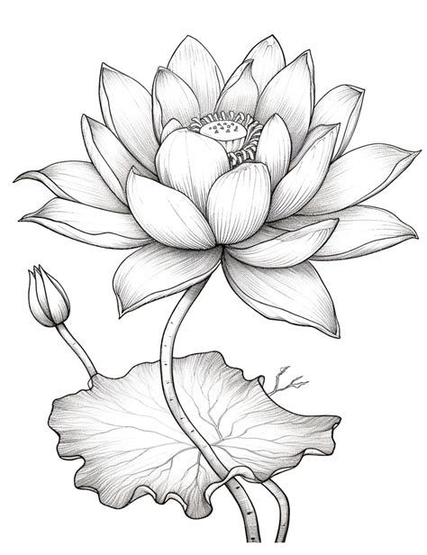 Lotus Sketch Drawing