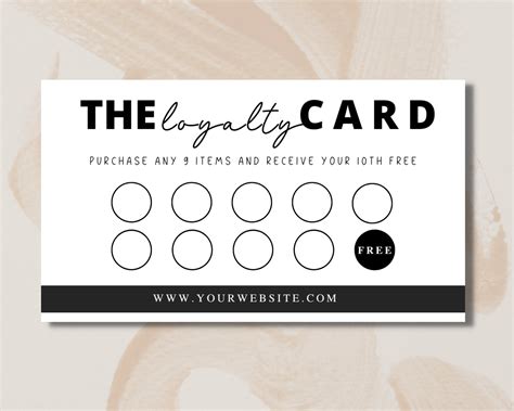 Loyalty Cards Template