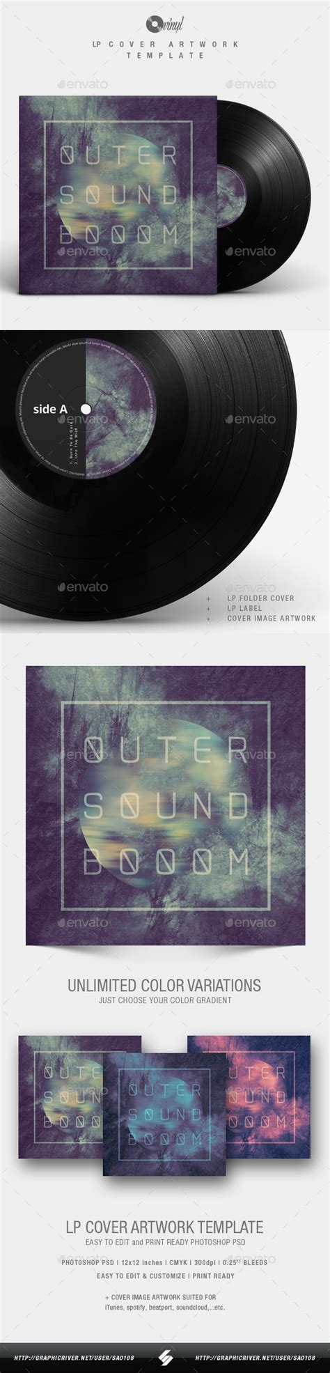 Lp Cover Template