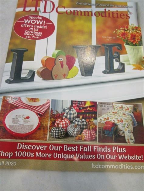 Ltd Commodities Catalog By Mail