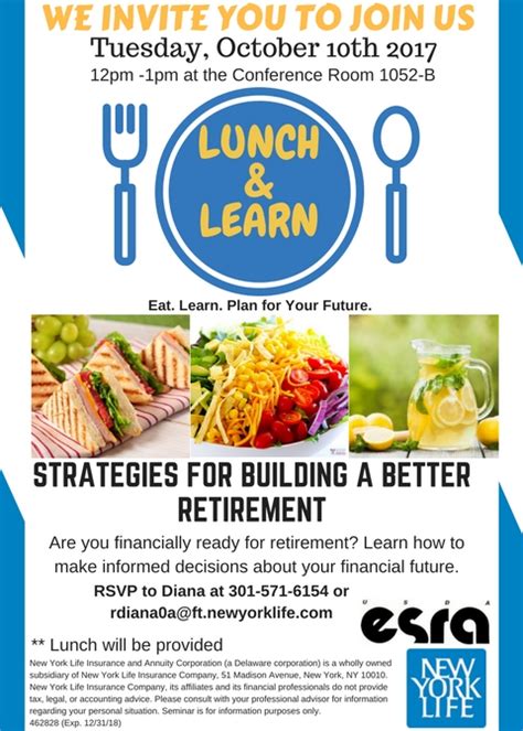 Lunch And Learn Flyer Template