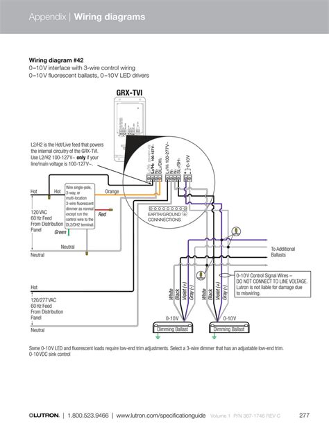 Lutron Ballast Wiring Diagram