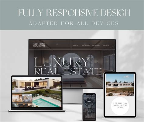 Luxury Real Estate Website Template