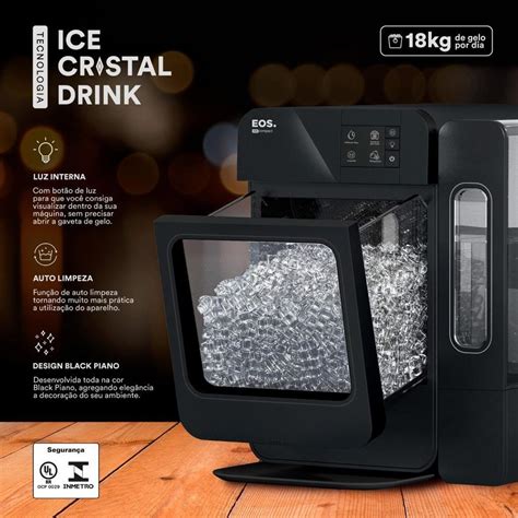 Máquina de Gelo 18kg Eos Ice Cristal Drink EMG03 220V: O Guia Definitivo