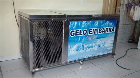 Máquina de Gelo em Barra - Revolucione Sua Produtividade e Economia!