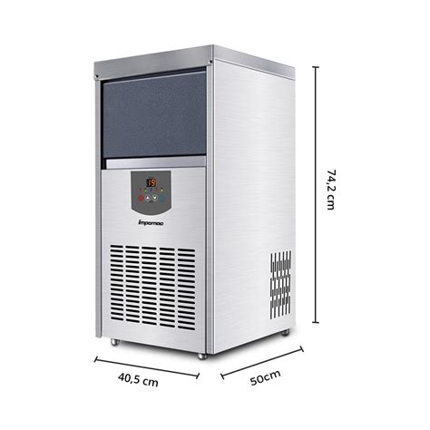 Máquina de gelo TH50 até 38 kg/dia: Uma solução completa para suas necessidades de gelo