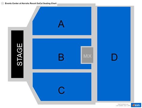 M Resort Concert Venue Seating Chart