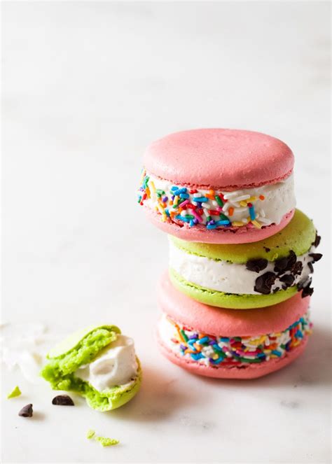 Macaron Ice Cream Sandwich, the Symbol of Summertime Indulgence