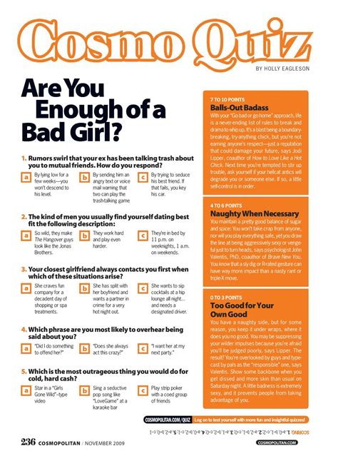 Magazine Quiz Template