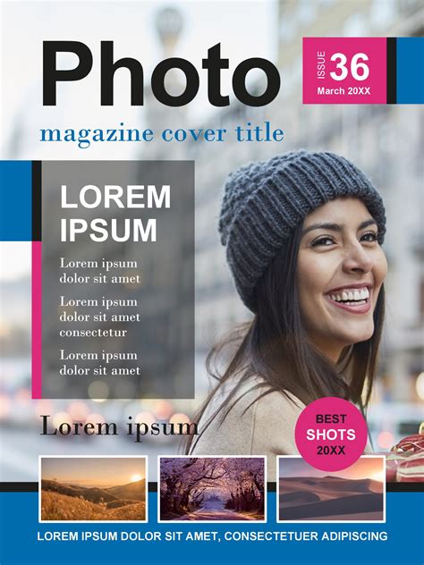 Magazine Template Free