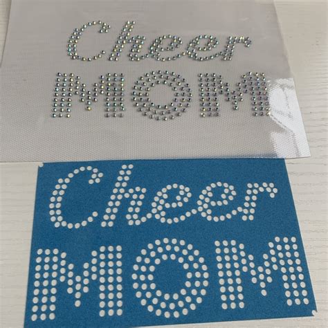 Magic Flock Rhinestone Template Material