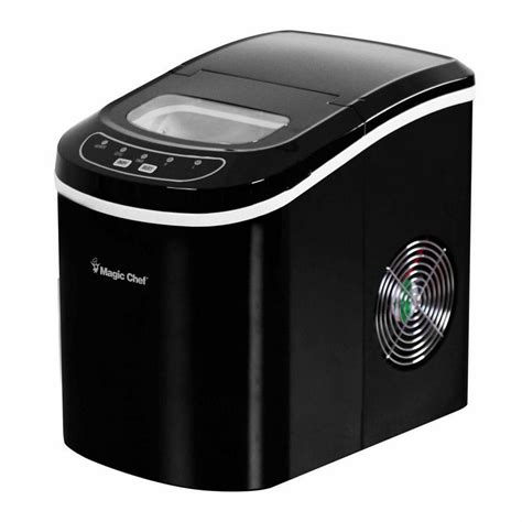 Magical Convenience: Unveil the Magic Chef 27-lb Portable Countertop Ice Maker in Black