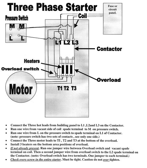 Magnetic Starter Wiring Diagram