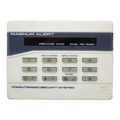 Magnum Alert Computerized Security System Manual