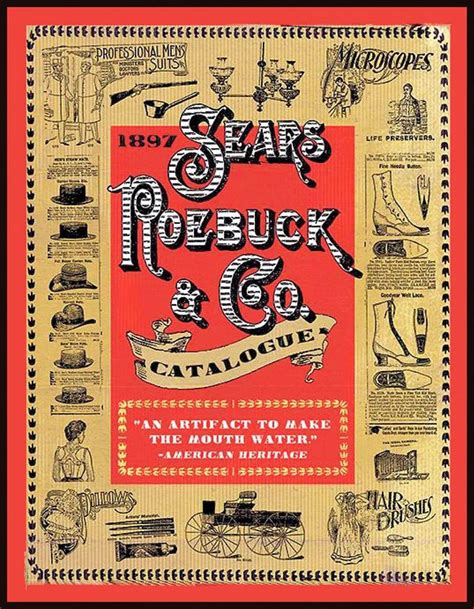 Mail Order Catalogs 1800s