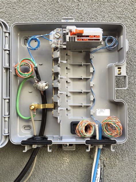 Main Telephone Network Interface Wiring