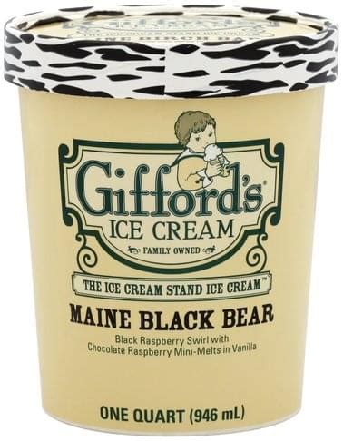 Maine Black Bear Ice Cream: A Taste of the Wild**