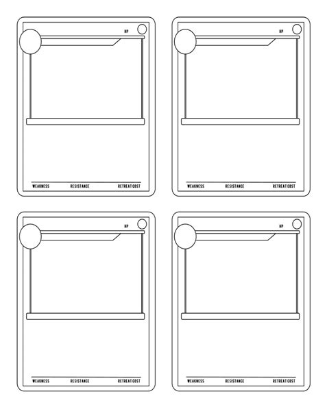Make Your Own Pokemon Card Printable