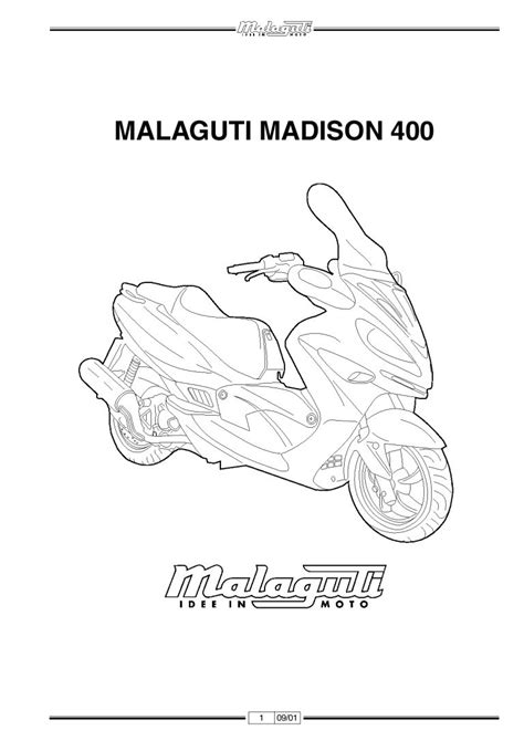 Malaguti Madison 400 Service Repair Workshop Manual