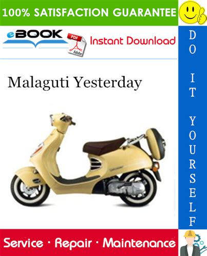 Malaguti Yesterday Repair Service Manual Pdf