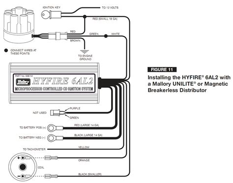 Mallory Magnetic Breakerless Wiring Diagram