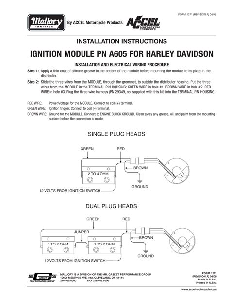 Mallory Pro Comp Distributor Wiring Diagram