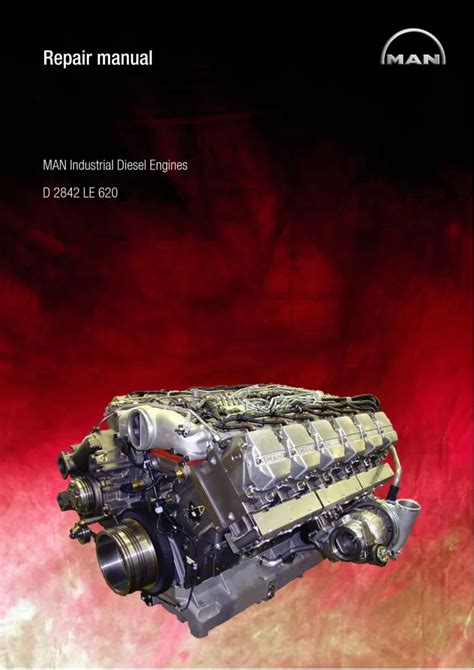 Man Industrial Diesel Engine D2842 Le620 Series Service Repair Workshop Manual Download