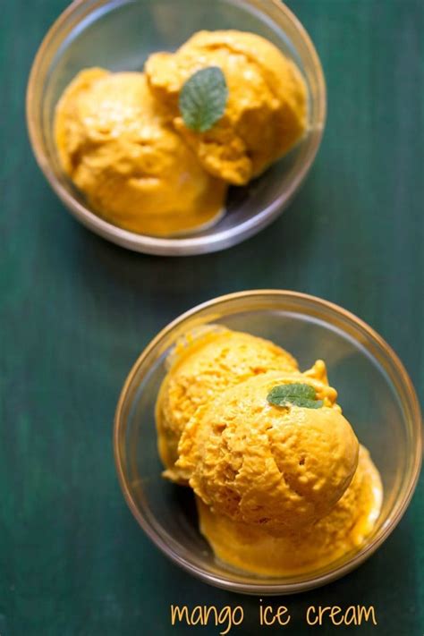 Mango Ice Cream Delight: A Refreshing Treat Without an Ice Cream Maker