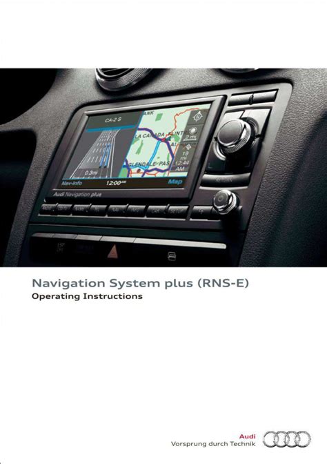 Manual Audi Navigation System Plus Rns E Free