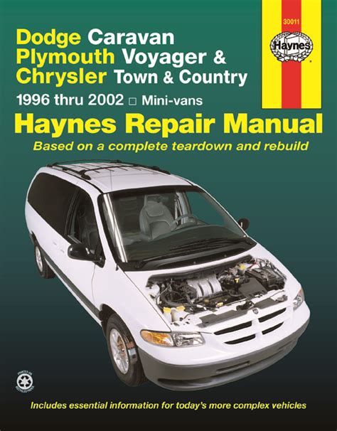 Manual Chrysler Town And Country 2000