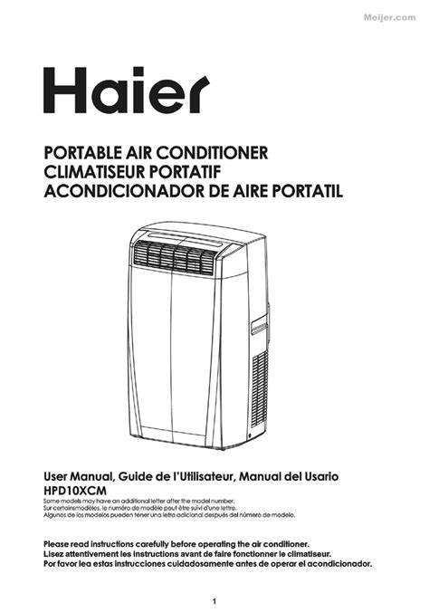 Manual For Simplicity Air Conditioner