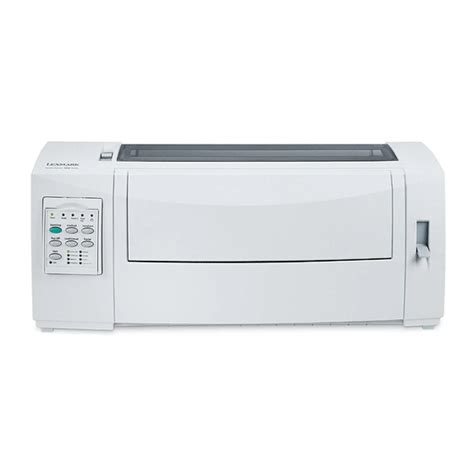 Manual Lexmark Forms Printer 2500 Series