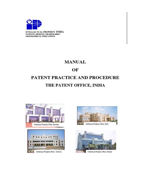 Manual Of Patent Office Practice And Procedure