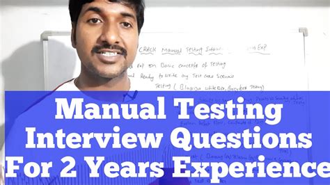 Manual Testing Interview Questions 2 Years Experience