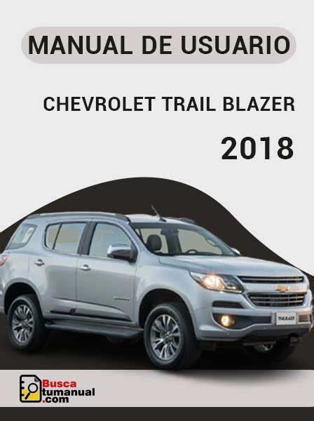 Manual Usuario Chevrolet Trail Blazer