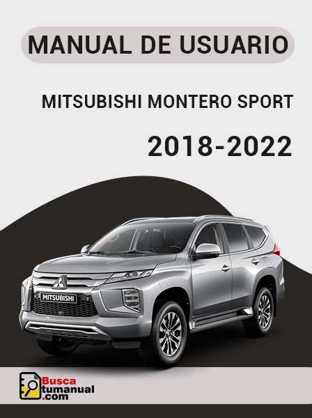 Manual Usuario Mitsubishi Montero