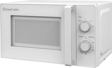 Manual White Microwave Ovens 800 Watts
