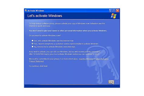 Manually Run Activation Wizard Windows Xp