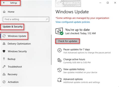 Manually Windows Defender Updates