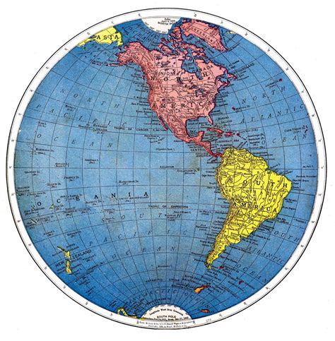 Map Of Earth Printable