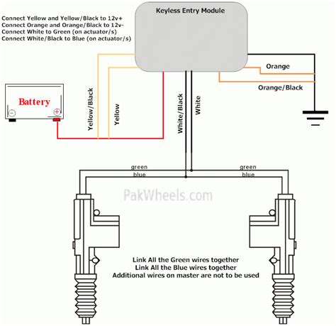 Maplin Central Locking Wiring Diagram