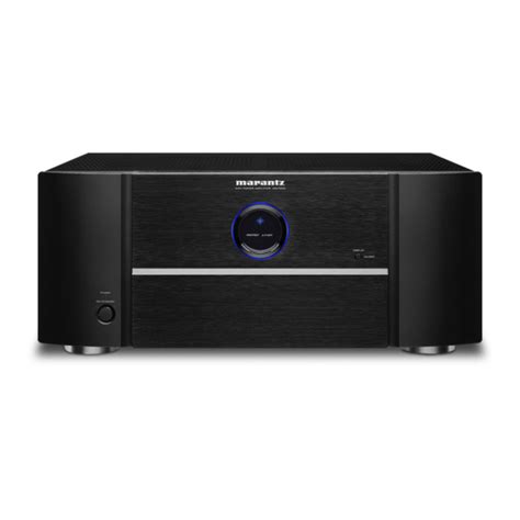 Marantz Mm7055 Power Amplifier Service Manual