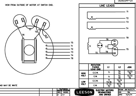 Marathon Electric 3 Phase Wiring Diagram