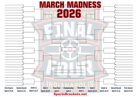 March Madness Printable