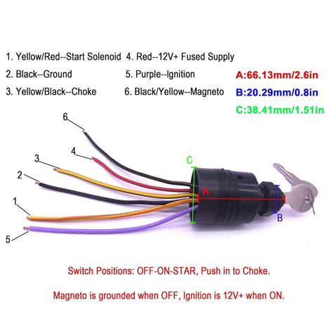 Marine Ignition Switch Wiring Diagram