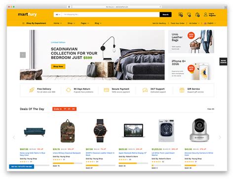 Marketplace Template Wordpress