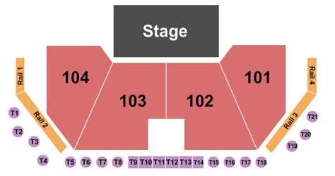Mars Music Hall Seating Chart