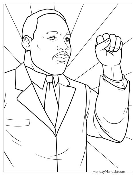 Martin Luther King Picture Printable
